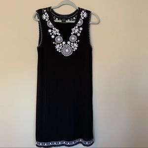 Grace Elements Black Embellished Dress